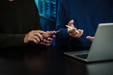 Business leaders planning a digital initiative